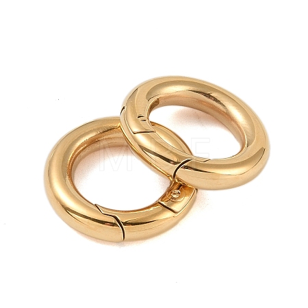 Ion Plating(IP) 316 Stainless Steel Spring Gate Rings STAS-M296-01G-C-1