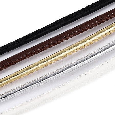 5M 5 Colors Round PU Leather Cord LC-N006-02A-1