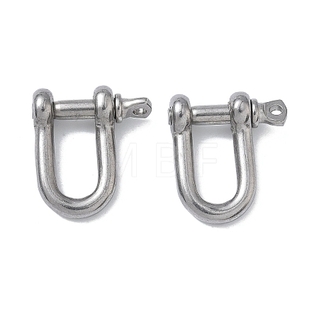 304 Stainless Steel Ring Clip Buckles for Bag Chain Strap STAS-C165-02A-P-1