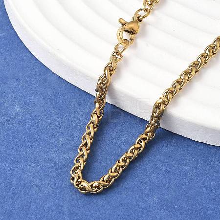 304 Stainless Steel Necklaces X-NJEW-E080-08G-1