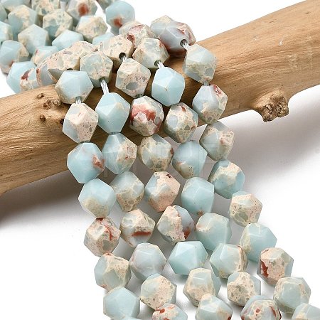 Synthetic Shoushan Stone Beads Strands G-Z119-A01-03B-1