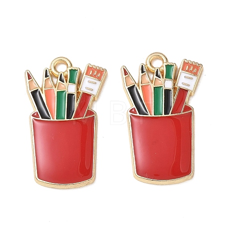 Alloy with Enamel Pendants AL-CBAE84A-02D-02-1