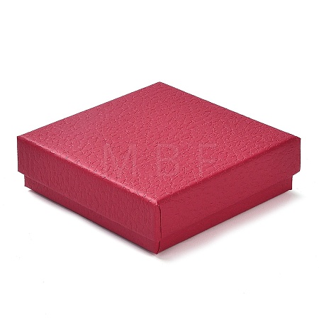 Square Cardboard Necklace Box X1-CBOX-Q038-02E-1