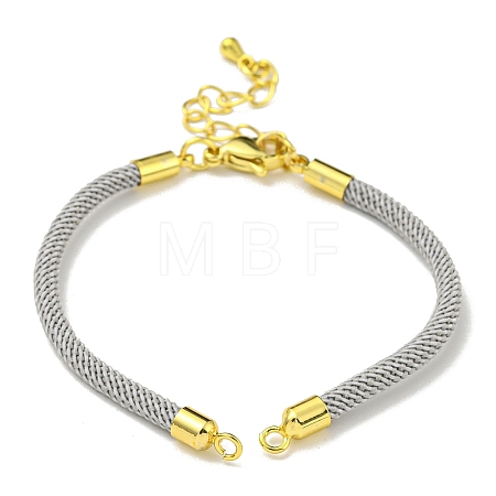 Nylon Cords Bracelet Makings Fit for Connector Charms AJEW-P116-02G-06-1