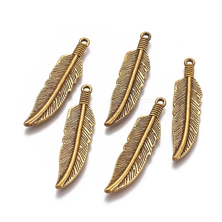 Tibetan Style Alloy Charms X-TIBEP-16624-AG-RS-1