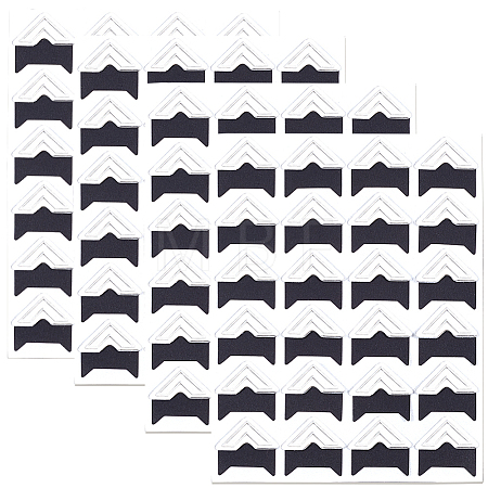 Retro Hot Stamping Paper Photo Corner Self-Adhesive Stickers AJEW-WH20007-25A-1
