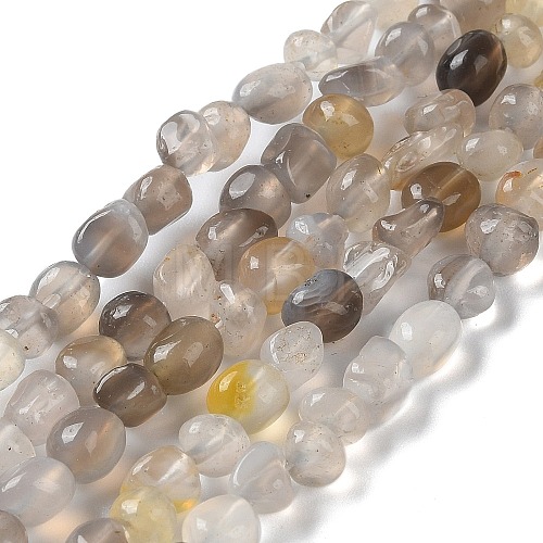 Natural Agate Beads Strands G-D081-A04-1