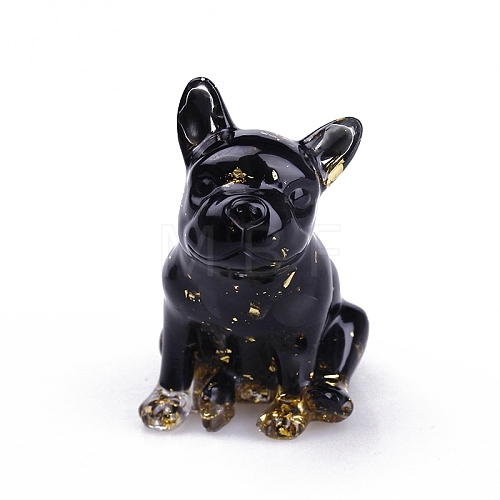 Resin Dog Display Decoration PW-WG96685-01-1