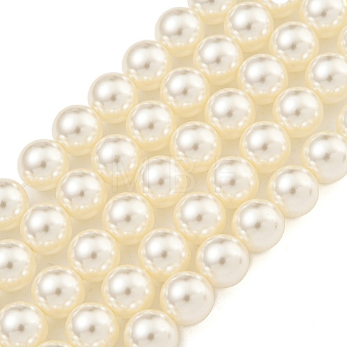 Glass Pearl Beads Strands HY-G002-01D-02-1