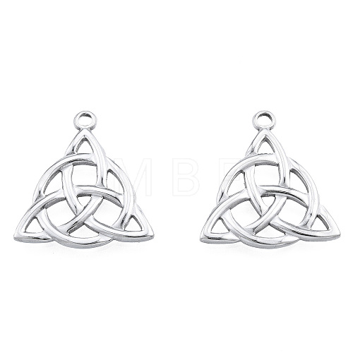 201 Stainless Steel Pendants STAS-N098-263P-1