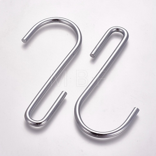Iron S-Hook Clasps IFIN-WH0051-10B-P-1