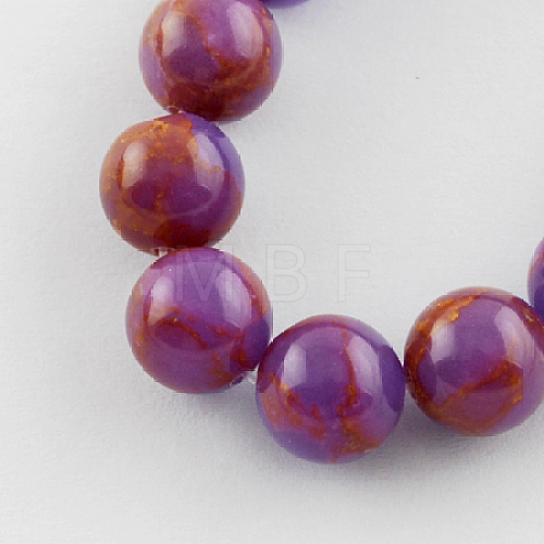 Gemstone Beads Strands X-TURQ-R015-6mm-01-1
