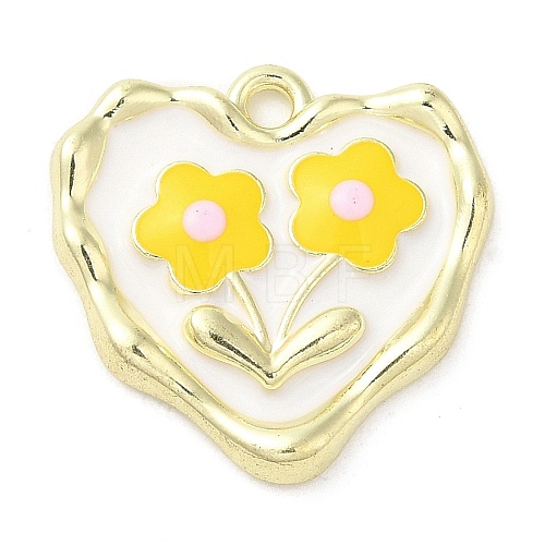 Alloy Enamel Pendants PALLOY-P294-04G-03-1