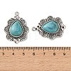 Synthetic Turquoise Pendants GG-XCP0001-03-3