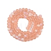 Transparent Glass Beads Strands EGLA-A044-T6mm-MB21-3