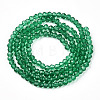 Glass Beads Strands EGLA-A044-T6mm-D18-2