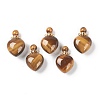 Natural Tiger Eye Pendants G-H252-C05-1