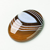 Natural Striped Agate/Banded Agate Cabochons X-G-F296-02-30x40mm-2
