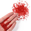 11/0 Grade A Transparent Glass Seed Beads X-SEED-Q007-F37-4