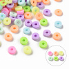 Handmade Polymer Clay Beads Strands CLAY-R089-4mm-T03C-2