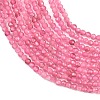 Natural Pink Tourmaline Beads Strands G-RM250101-A4-3