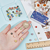 2Sets Alloy Enamel Beads ENAM-SC0005-10-3