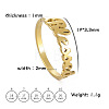 Word Blessed Stainless Steel Finger Rings for Women WG5CA7C-06-4