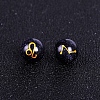 Synthetic Blue Goldstone Carved Constellation Beads PW-WG92554-05-1