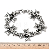 304 Stainless Steel Link Chain Bracelets for Men Women BJEW-D385-01AS-5