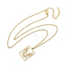 304 Stainless Steel Necklace LS-NJEW-D330-01G-02-2