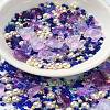 Ocean Theme Diy Painted Glass Beads DIY-YW0008-82B-1