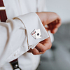 4 Pairs Alloy Cufflinks FIND-FH0018-14-5
