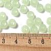 Imitation Jade Glass Seed Beads SEED-E001-J3x6mm-02-4