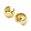 Rack Plating Brass Cuff Earrings KK-B077-34G-2