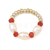 Natural Malaysia Jade Finger Rings RJEW-JR01116-4