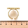 Brass Cuff Rings for Women RJEW-F183-02B-G-5