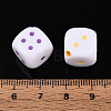 Opaque Acrylic Beads SACR-T035-18M-4
