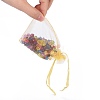 Organza Gift Bags with Drawstring OP-R016-9x12cm-15-7