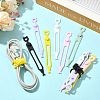 12Pcs Silicone Flexible Cord Organizer FIND-FS0005-33C-5