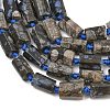 Natural Glaucophane Beads Strands G-A314-A08-01-4
