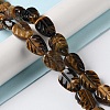 Natural Tiger Eye Beads Strands G-M418-A06-01-2