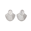 Non-Tarnish 304 Stainless Steel Earrings STAS-S125-08P-1