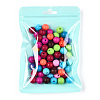 Macaron Color Plastic Yin-yang Zip Lock Bags OPP-N001-01A-04-3