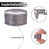 Nylon Beading Thread NWIR-WH0005-10E-2
