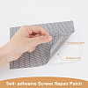 12Pcs Rectangle Glass Fiber Net Patches FIND-WH0428-09B-3