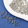 Brass Crimp End Beads X-E002-NF-4