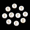 Natural Freshwater Shell Beads SHEL-N036-01F-1