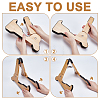 Bamboo Folding Guitar Holders AJEW-WH0481-415-4