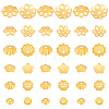60Pcs 6 Styles 925 Sterling Silver Beads Caps STER-PH0001-76-1