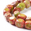 Natural Regalite/Imperial Jasper/Sea Sediment Jasper Beads Strands X-G-Z008-01C-3